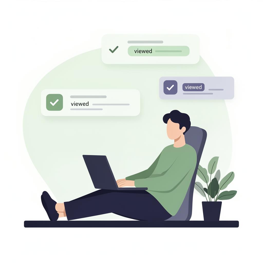 Peace of mind illustration